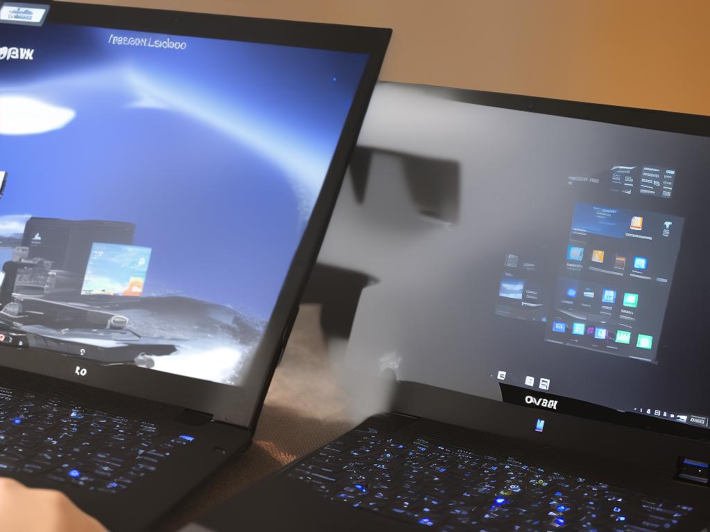 A laptop with a touch screen being used for gaming